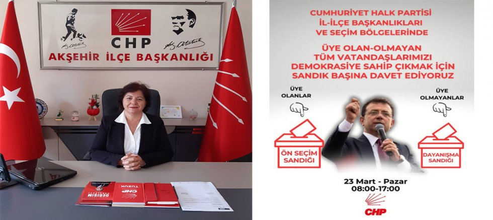 PAZAR GÜNÜ YAPILACAK CHP ÖN SEÇİMİNDE CHP ÜYESİ OLMAYANLAR DA OY KULLANABİLECEK