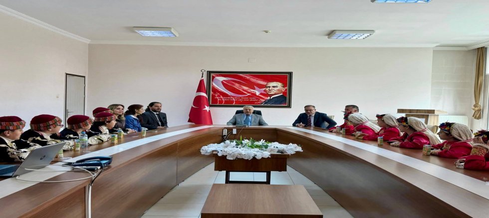 ŞAMPİYON EKİPTEN PROTOKOLE ZİYARET