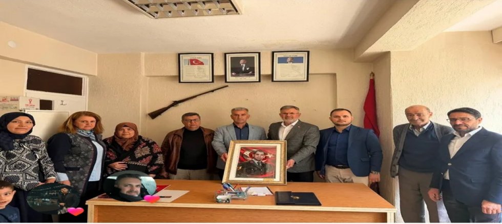 ŞEHİT AİLELERİ VE GAZİLER DERNEĞİNE VEFA ZİYARETİ 