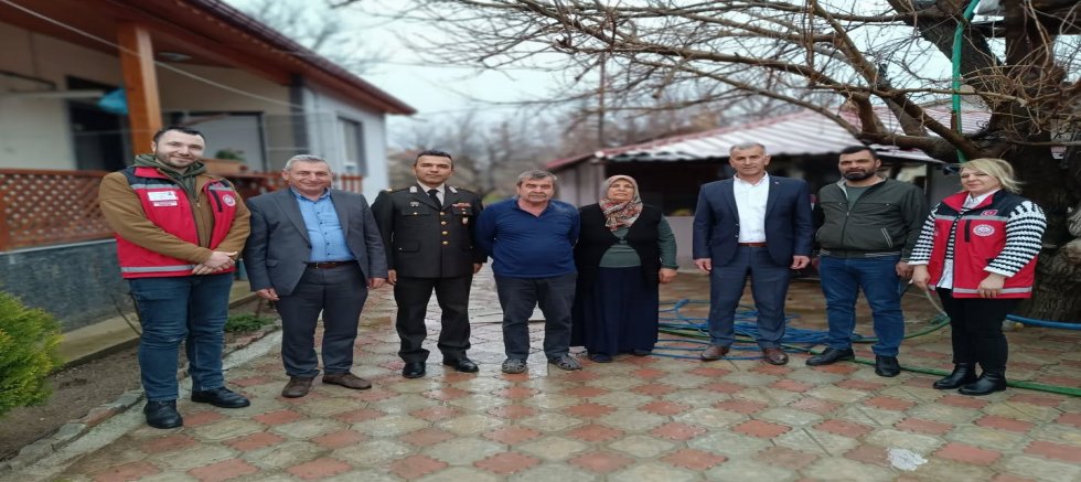 ŞEHİT AİLELERİ ZİYARET EDİLDİ, GAZİ HALİL TANIR UMREYE UĞURLANDI