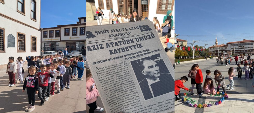 ŞEHİT AYKUT KAZAR ANAOKULU’NDAN ANLAMLI ZİYARET: BATI CEPHESİ KARARGÂHI’NDA SAYGI VE ANMA