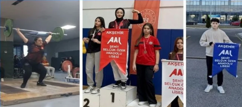 ŞEHİT SELÇUK ÖZER ANADOLU LİSESİ’NDEN PEŞ PEŞE DERECELER