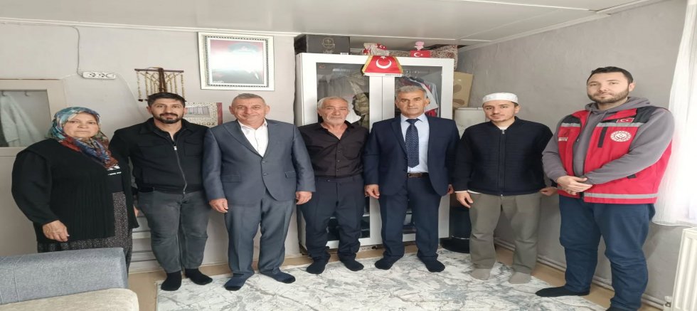 ŞEHİT YUNUS ERTÜRK, ŞEHADET YIL DÖNÜMÜNDE DUALARLA ANILDI: “ŞEHİT AİLELERİMİZ EMANETİMİZDİR 