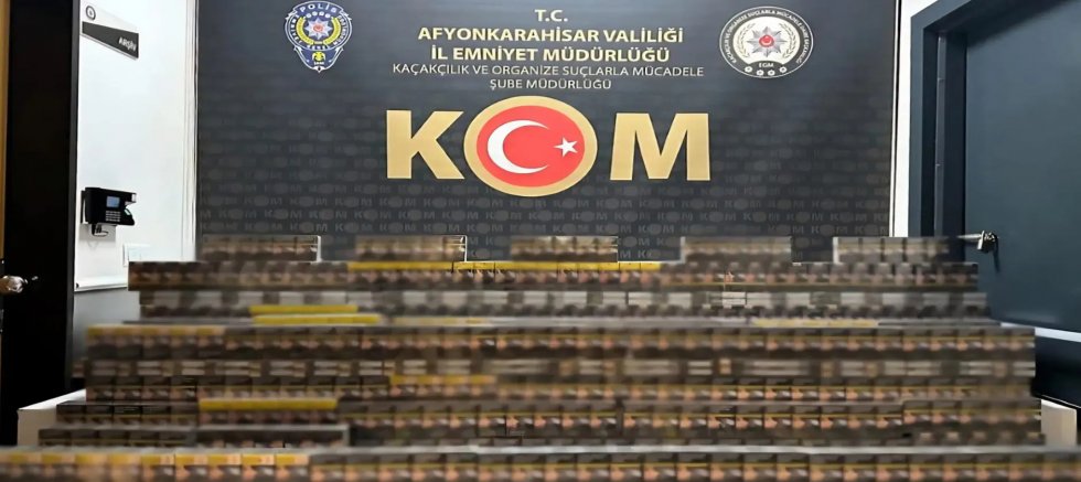 SULTANDAĞI’NDA 1830 PAKET GÜMRÜK KAÇAĞI SİGARA ELE GEÇİRİLDİ