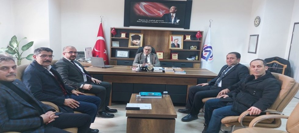 TÜRK EĞİTİM-SEN’DEN AKŞEHİR İLÇE MİLLİ EĞİTİM MÜDÜRLÜĞÜ’NE ZİYARET 