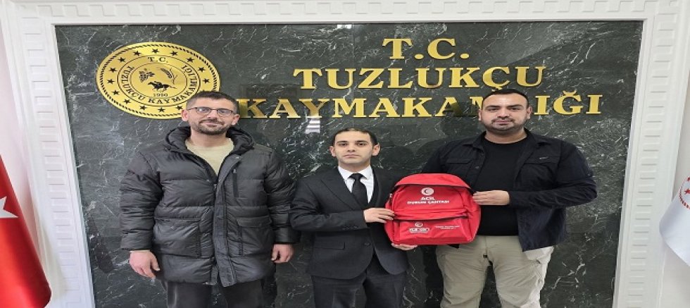 YAREN ARAMA KURTARMA DERNEĞİ’NDEN TUZLUKÇU KAYMAKAMLIĞI’NA ZİYARET