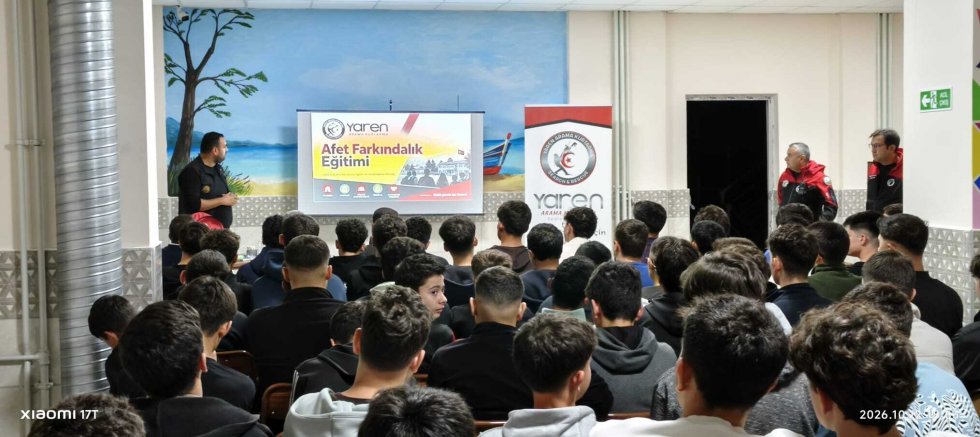 YAREN’DEN ÖĞRENCİLERE GERÇEĞİ ARATMAYAN DEPREM VE YANGIN TATBİKATI