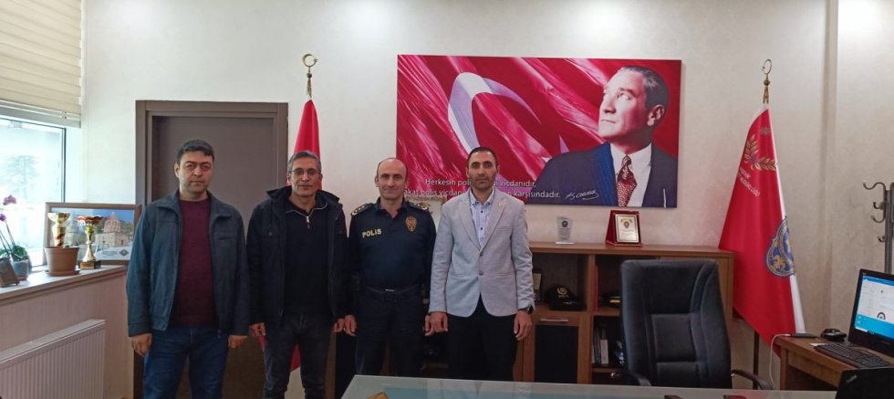 YENİDEN REFAH PARTİSİ’NDEN AKŞEHİR EMNİYETİNE ZİYARET