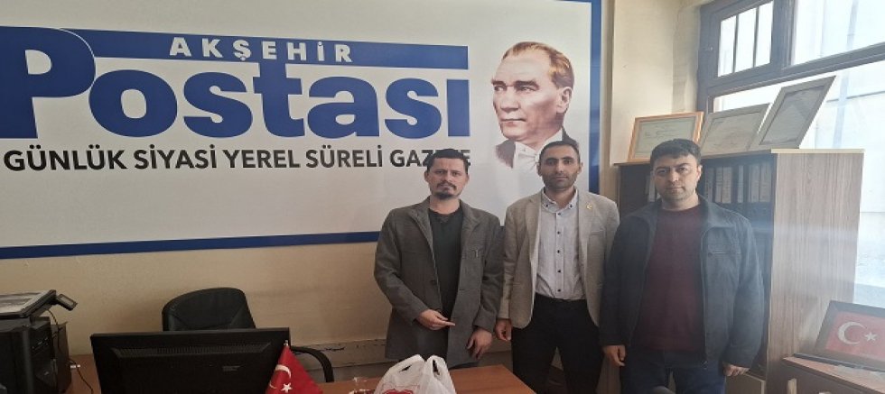 YENİDEN REFAHTAN GAZETEMİZE ZİYARET 