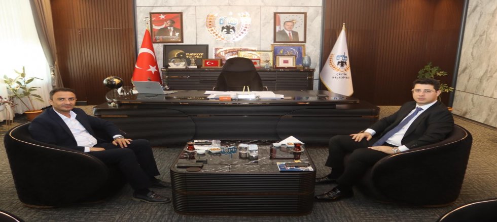 YUNAK KAYMAKAMI DENİZ ATASOY’DAN ÇELTİK BELEDİYESİ’NE ZİYARET