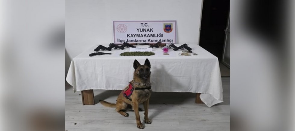 YUNAK’TA UYUŞTURUCU OPERASYONU: 4 ŞÜPHELİ GÖZALTINDA