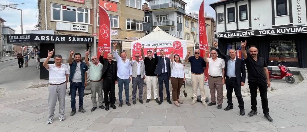 MHP AKŞEHİR STANDINA YOĞUN İLGİ