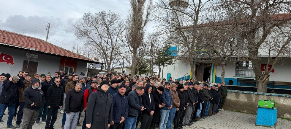 ŞEHİDİMİZİN KAYINBABASI SON YOLCULUĞUNA UĞURLANDI 