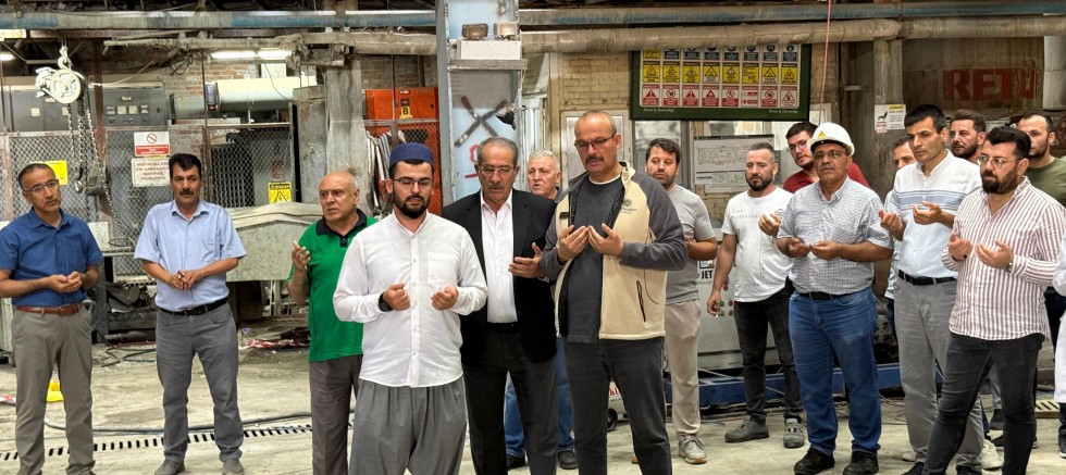 ŞEKER İŞ ILGIN ŞUBE BAŞKANI YUSUF YAZIR’IN GURUR GÜNÜ