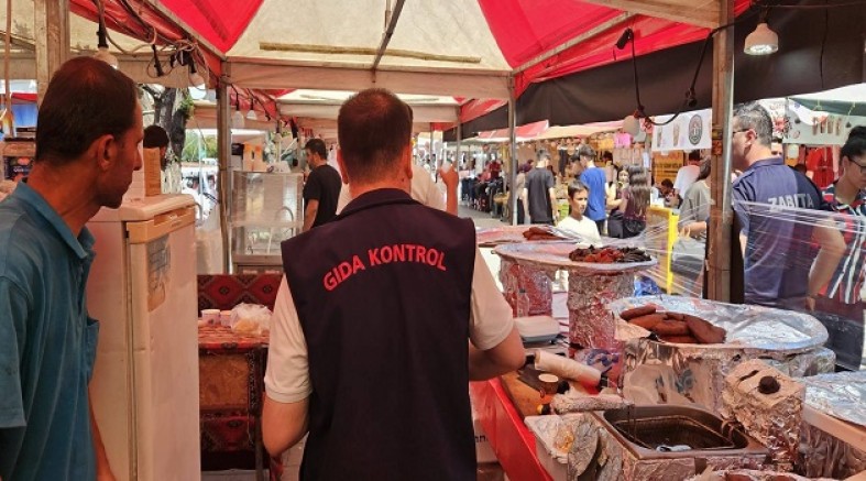 ŞENLİK ALANINDA GIDA DENETİMLERİ ARALIKSIZ SÜRÜYOR