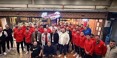 1922 AKŞEHİR SPOR, MANAVGAT MAÇI ÖNCESİ AMCAMIN YERİ'NDE MORAL DEPOLADI