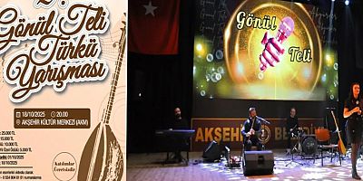 2. GÖNÜL TELİ TÜRKÜ YARIŞMASI’NDA ÖN BAŞVURULAR YOĞUN İLGİ GÖRÜYOR