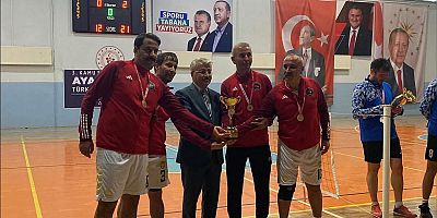 3. KAMU SPOR OYUNLARI AYAK TENİSİ TÜRKİYE ŞAMPİYONASI SONA ERDİ