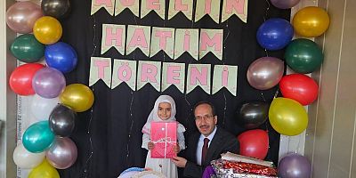 4-6 YAŞ KUR’AN KURSU ÖĞRENCİLERİ HATİM SEVİNCİ YAŞADI