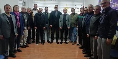 AK PARTİ AKŞEHİR’DEN İYİ PARTİ AKŞEHİR İLÇE BAŞKANLIĞINA ZİYARET