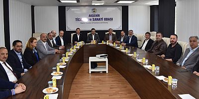 AK PARTİ İL BAŞKANI ÖZGÖKÇEN’DEN TİCARET ODASI’NA ZİYARET