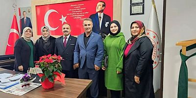AK PARTİ TEŞKİLATINDAN İŞCAN'A ZİYARET 