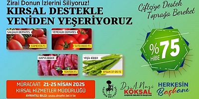 AKŞEHİR BELEDİYESİ’NDEN DON FELAKETİ SONRASI ÇİFTÇİLERE FİDE DESTEĞİ