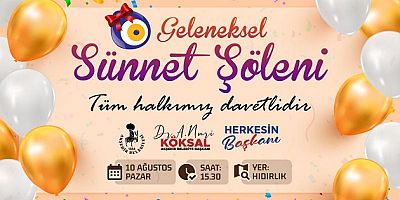 AKŞEHİR BELEDİYESİ’NDEN GELENEKSEL SÜNNET ŞÖLENİ