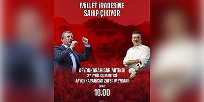 AKŞEHİR CHP, AFYONKARAHİSAR’DAKİ MİTİNG İÇİN ARAÇ KALDIRACAK