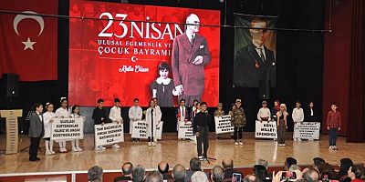 AKŞEHİR’DE 23 NİSAN ULUSAL EGEMENLİK VE ÇOCUK BAYRAMI COŞKUYLA KUTLANDI