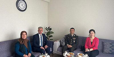 AKŞEHİR’DE BAYRAMDA GÖNÜLLERE DOKUNAN ZİYARET