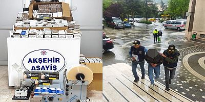 AKŞEHİR’DE KAÇAK TÜTÜN OPERASYONU