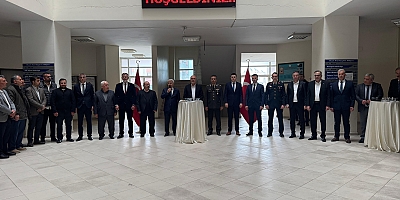 AKŞEHİR’DE PROTOKOL BAYRAMLAŞMA PROGRAMINDA BİR ARAYA GELDİ 