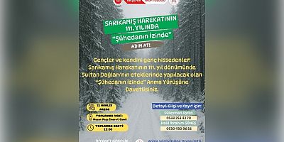 AKŞEHİR’DE SARIKAMIŞ ŞEHİTLERİ İÇİN ANMA YÜRÜYÜŞÜ DÜZENLENECEK