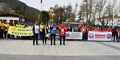 AKŞEHİR’DE SENDİKALARDAN ORTAK TEPKİ: ARTIK YETER! ÖLMEK, ÖLDÜRÜLMEK İSTEMİYORUZ!