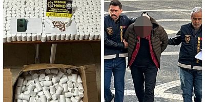 AKŞEHİR’DE UYUŞTURUCU OPERASYONU: 10 MİLYON LİRALIK HAP ELE GEÇİRİLDİ