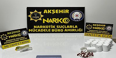 AKŞEHİR’DE UYUŞTURUCUYA GEÇİT YOK: OPERASYONDA 1 KİŞİ TUTUKLANDI 