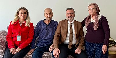 AKŞEHİR DEVLET HASTANESİ’NDEN ANLAMLI ZİYARET: EVDE SAĞLIK HİZMETİNE GÖNÜL DOKUNUŞU