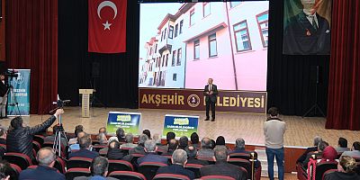 AKŞEHİR’E 20 MİLYAR LİRA DEĞERİNDE YATIRIM