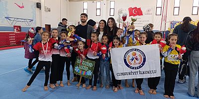 AKŞEHİR’E CİMNASTİKTE 3 KUPA!