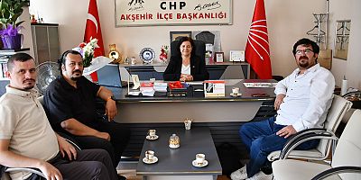 AKŞEHİR GAZETECİLER CEMİYETİ’NDEN BAŞKAN UZUN’A HAYIRLI OLSUN ZİYARETİ