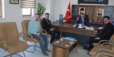AKŞEHİR GAZETECİLER CEMİYETİ’NDEN İLÇE MİLLİ EĞİTİM MÜDÜRÜ TOPALOĞLU’NA ZİYARET