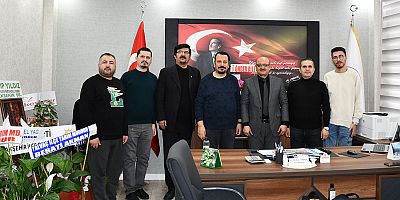 AKŞEHİR GAZETECİLER CEMİYETİ’NDEN İLÇE TARIM VE ORMAN MÜDÜRÜ ÖNDER’E ZİYARET