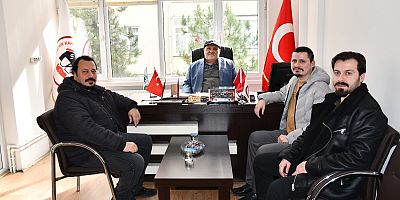 AKŞEHİR GAZETECİLER CEMİYETİ’NDEN ODA BAŞKANLARINA ZİYARET 