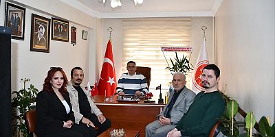AKŞEHİR GAZETECİLER CEMİYETİ’NDEN ODA BAŞKANLARINA ZİYARET