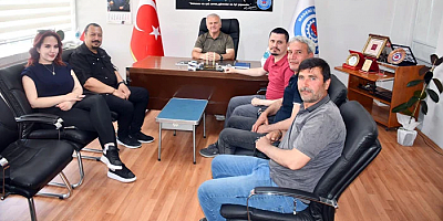AKŞEHİR GAZETECİLER CEMİYETİ ODA BAŞKANLARINA ZİYARETLERİNİ SÜRDÜRDÜ