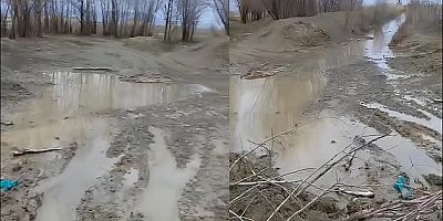 AKŞEHİR GÖLÜ’NE GİDEN SU KEPÇEYLE KESİLDİ, MAHALLE HALKI TEPKİ GÖSTERDİ