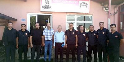 AKŞEHİR İLÇE İNSAN HAKLARI KURULU'NDAN AKŞEHİR İTFAİYE MERKEZİ VE DEVLET HASTANESİNE ZİYARET