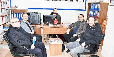 AKŞEHİR İLÇE İNSAN HAKLARI KURULUNDAN GAZETEMİZE ZİYARET 