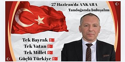 AKŞEHİR İYİ PARTİ’DEN ANKARA’DAKİ BAYRAK MİTİNGİNE DAVET
